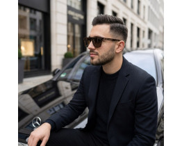 Брендовые мужские солнцезащитные очки LV 2873 leo Lux