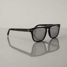 Брендовые мужские солнцезащитные очки LV 2873 black Lux