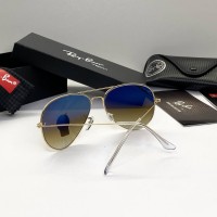 Мужские солнцезащитные очки Rb 3025 aviator (2911)