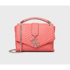  Жіноча стильна сумка Guess (29420) pink