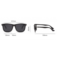 Чоловічі сонцезахисні окуляри Chrome (3001) полароїд