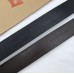 Мужской кожаный ремень Levis (3004) black подарочная упаковка