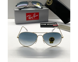  Жіночі сонцезахисні окуляри RAY BAN 3025 aviator gold gradient (2901)