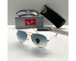  Жіночі сонцезахисні окуляри RAY BAN 3025 aviator gold gradient (2901)