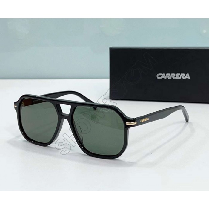 Солнцезащитные брендовые очки Carrera (302/s) black Lux