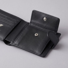 Кожаный мужской кошелек Armani на застежке (3030-3)