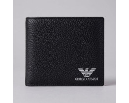 Брендовый мужской кошелек из натуральной кожи Armani (3032-1)