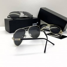  Чоловічі сонцезахисні окуляри MB (3090) срібні polaroid 