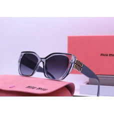 Женские солнцезащитные брендовые очки Miu (3101) grey
