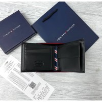 Мужской кожаный горизонатльный кошелек (3302) подарочная упаковка