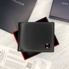 Чоловічий шкіряний горизонтальний гаманець (3303) подарункова упаковка