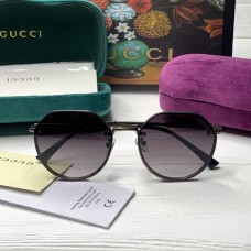  Женские круглые солнцезащитные очки GG (3322) black