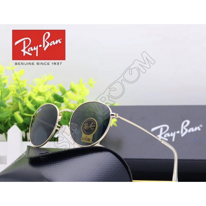 Мужские солнцезащитные очки RAY BAN 3447 Round 