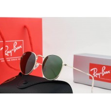 Мужские солнцезащитные очки RAY BAN 3447 Round green