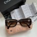 Брендовые солнцезащитные женске очки Ch (3467) Lux