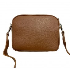 Жіноча коричнева шкіряна сумка Vera Pelle (3492) 