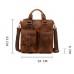 Мужская кожаная сумка Wild Leather (351) коричневая