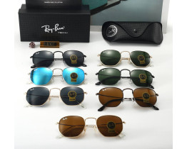 Мужские прямоугольные солнцезащитные очки Ray ban (3548) brown