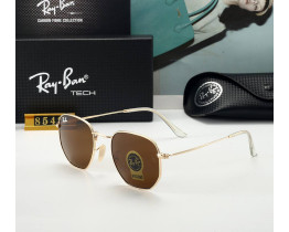 Мужские прямоугольные солнцезащитные очки Ray ban (3548) brown