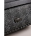 Брендовая мужская борсетка, сумка на плечо Lacoste (3650) black