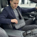 Брендовая мужская борсетка, сумка на плечо Lacoste (3650) black
