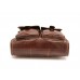 Вместительная мужская сумка Leather Collection (368) кожаная коричневая