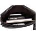 Вместительная мужская сумка Leather Collection (369) кожаная черная