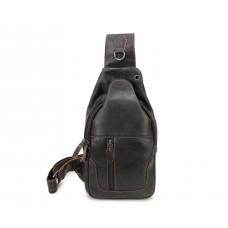  Чоловіча сумка на груди (слінг) Leather Collection (371)