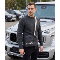  Чоловіча стильна барсетка, сумка Boss (3715D) 