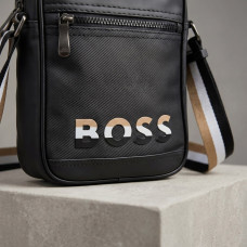 Мужская стильная барсетка, сумка Boss (3715D) 