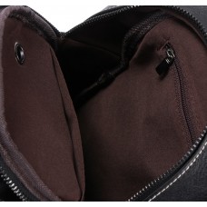 Мужская сумка на грудь (слинг) Leather Collection (376)