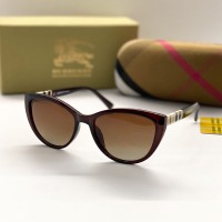 Женские брендовые солнечные очки (3760) brown polaroid