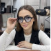 Женские стильные солнцезащитные очки Chrome Hearts 38260-1