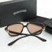  Чоловічі стильні сонцезахисні окуляри Chrome Hearts 38260 brown