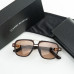  Чоловічі стильні сонцезахисні окуляри Chrome Hearts 38260 brown