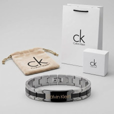 Чоловічий брендовий браслет Calvin Klein з нержавіючої сталі (30112)