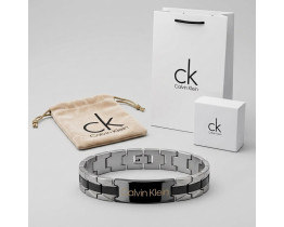 Чоловічий брендовий браслет Calvin Klein з нержавіючої сталі (30112)