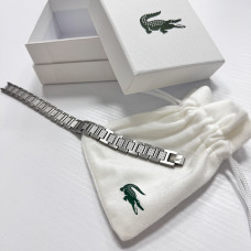 Мужской брендовый браслет на руку Lacoste (40188)