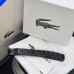 Чорний чоловічий браслет на руку Lacoste (40189)