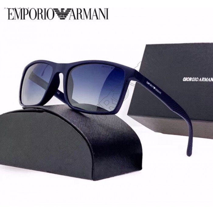 Мужские солнцезащитные брендовые очки (4064) blue