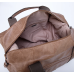 Мужская дорожная стильная сумка David Jones (4132) light brown Мужская дорожная стильная сумка David Jones (4132) light brown