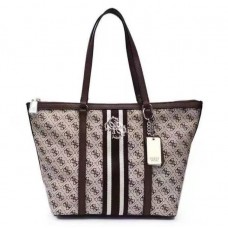 Женская сумка шоппер Guess (423) brown