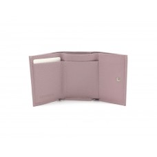 Недорогой женский кожаный кошелек (4401) светло-фиолетовый