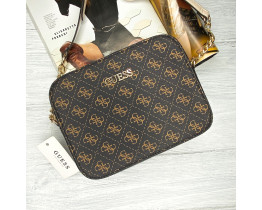 Женская сумка на плечо Guess (4425) коричневый