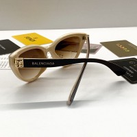 Женские солнцезащитные очки Balenciaga (4449) коричневые