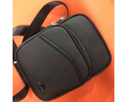 Мужская небольшая сумка на плечо Lacoste (4563) black
