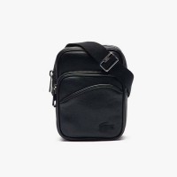 Мужская небольшая сумка на плечо Lacoste (4563) black