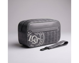 Мужской органайзер, барсетка, косметичка Lacoste (46688) grey