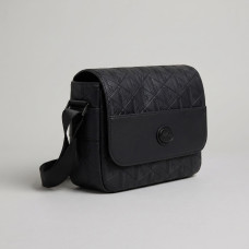 Мужская брендовая барсетка, сумка через плечо Lacoste (4838) black