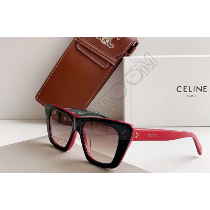 Люксовые солнцезащитные очки CL 4s187 черный/красный